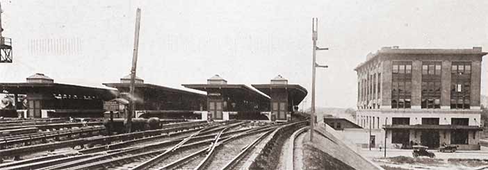 Jamaica Station c.1905