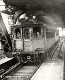 2nd Avenue El train on Queensborough Bridge