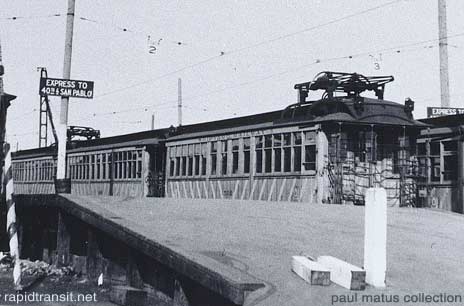 Manhattan El Cars on Key System, California
